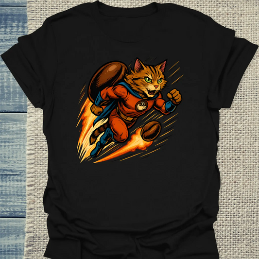 T-Shirt - Ristretto Rocket - Superpfoten - Unisex - Superpfoten Schwarz