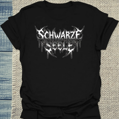 T-Shirt - Schwarze Seele - Unisex - Kaffee Schwarz