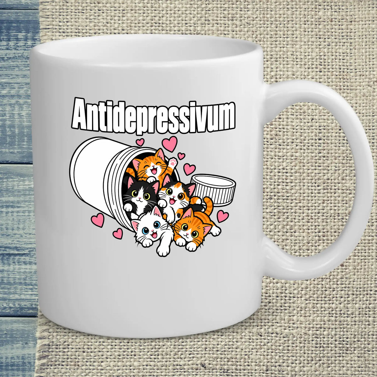 Tasse 325ml - Antidepressivum - Katze