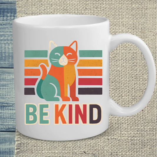 Tasse 325ml - Be Kind - Katze - Katze