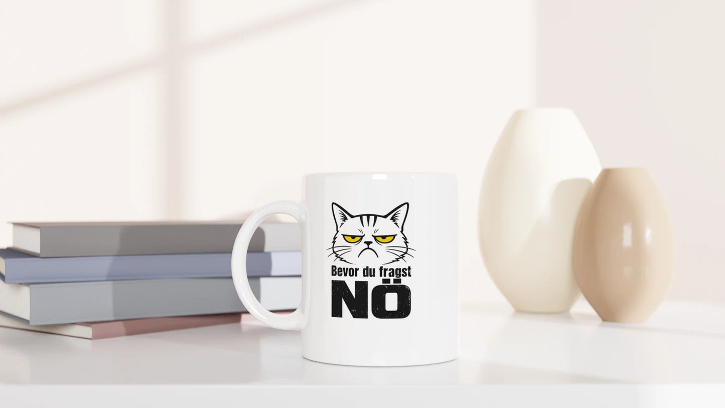 Tasse 325ml - Bevor du fragst, NÖ - Katze