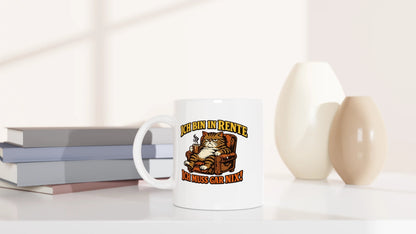 Tasse 325ml - Bin in Rente - Katze