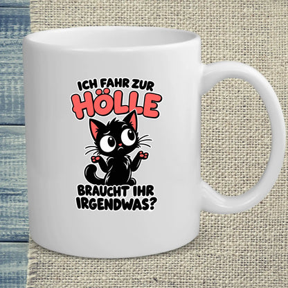 Tasse 325ml - Braucht ihr was - Katze