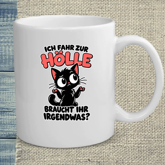 Tasse 325ml - Braucht ihr was - Katze