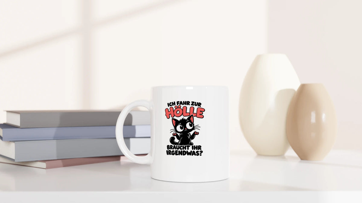 Tasse 325ml - Braucht ihr was - Katze