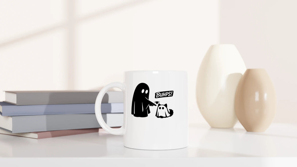 Tasse 325ml - Buhps - Katze, Halloween