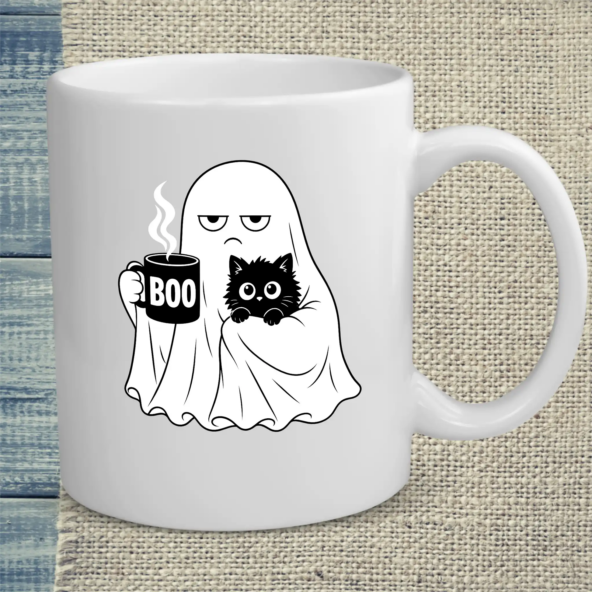 Tasse 325ml - Buu - Katze & Kaffee, Halloween
