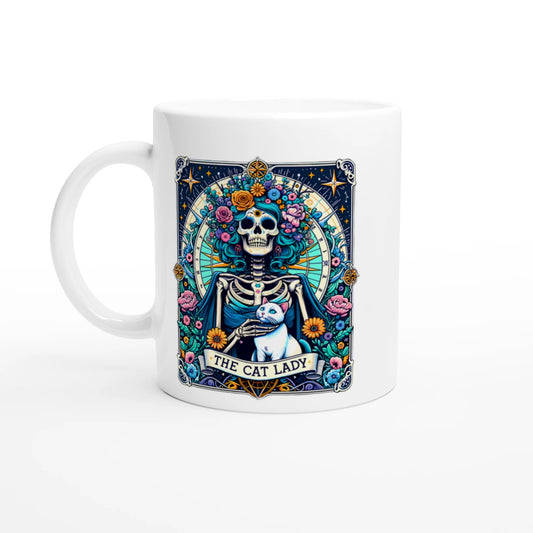Tasse 325ml - Cat Lady Tarot - Kaffee, Cat Lady