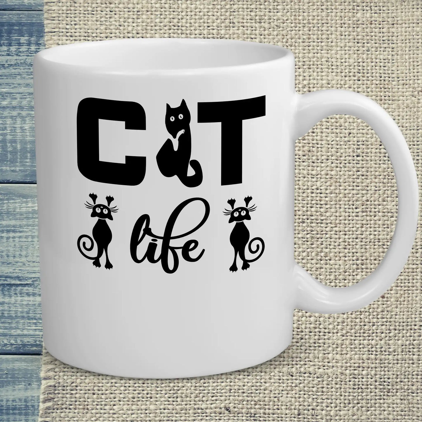 Tasse 325ml - CAT life - Katze