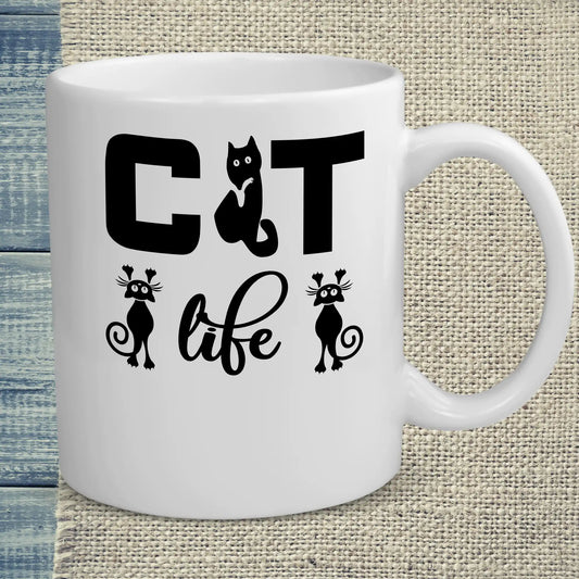 Tasse 325ml - CAT life - Katze
