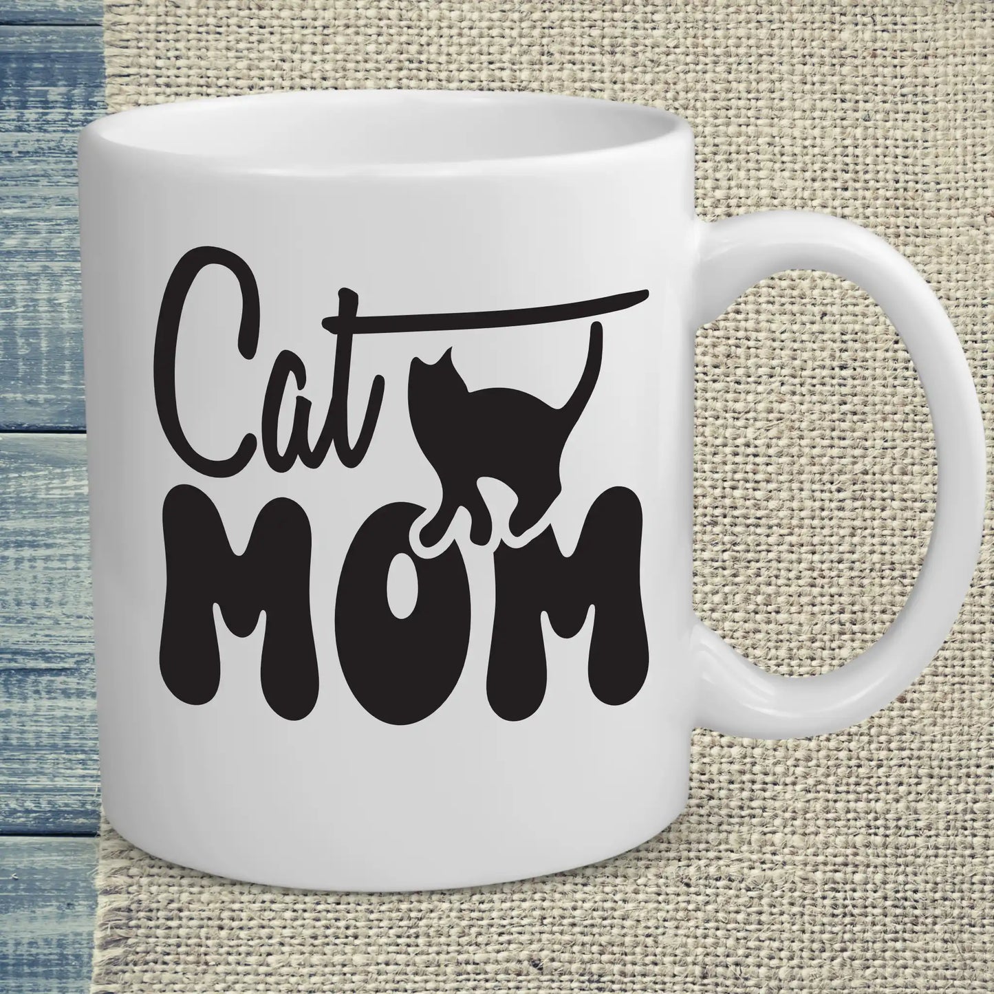 Tasse 325ml - Cat Mom - Katze