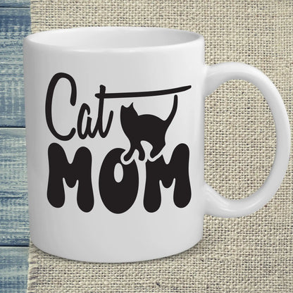 Tasse 325ml - Cat Mom - Katze