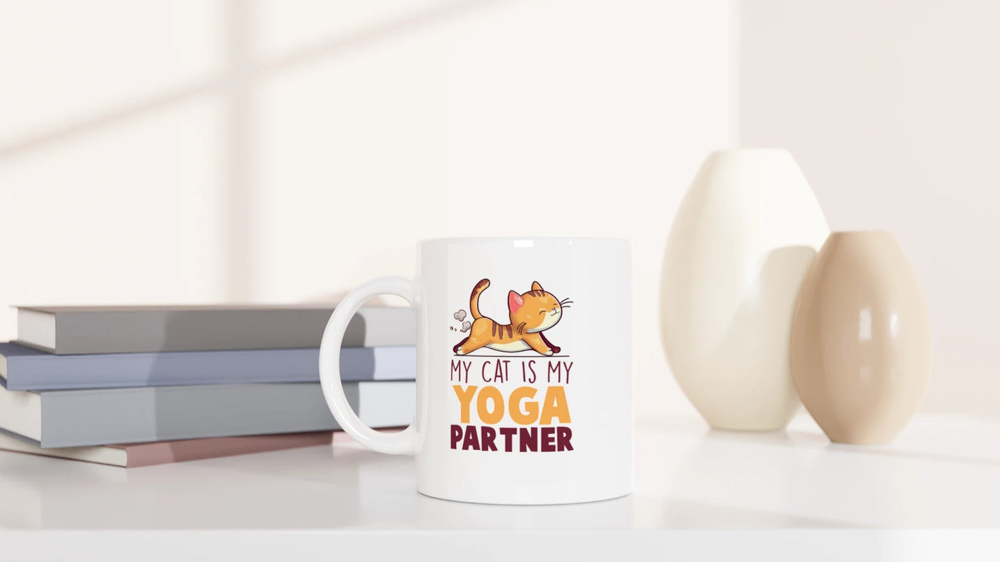 Tasse 325ml - Cat Yoga Partner - Katze