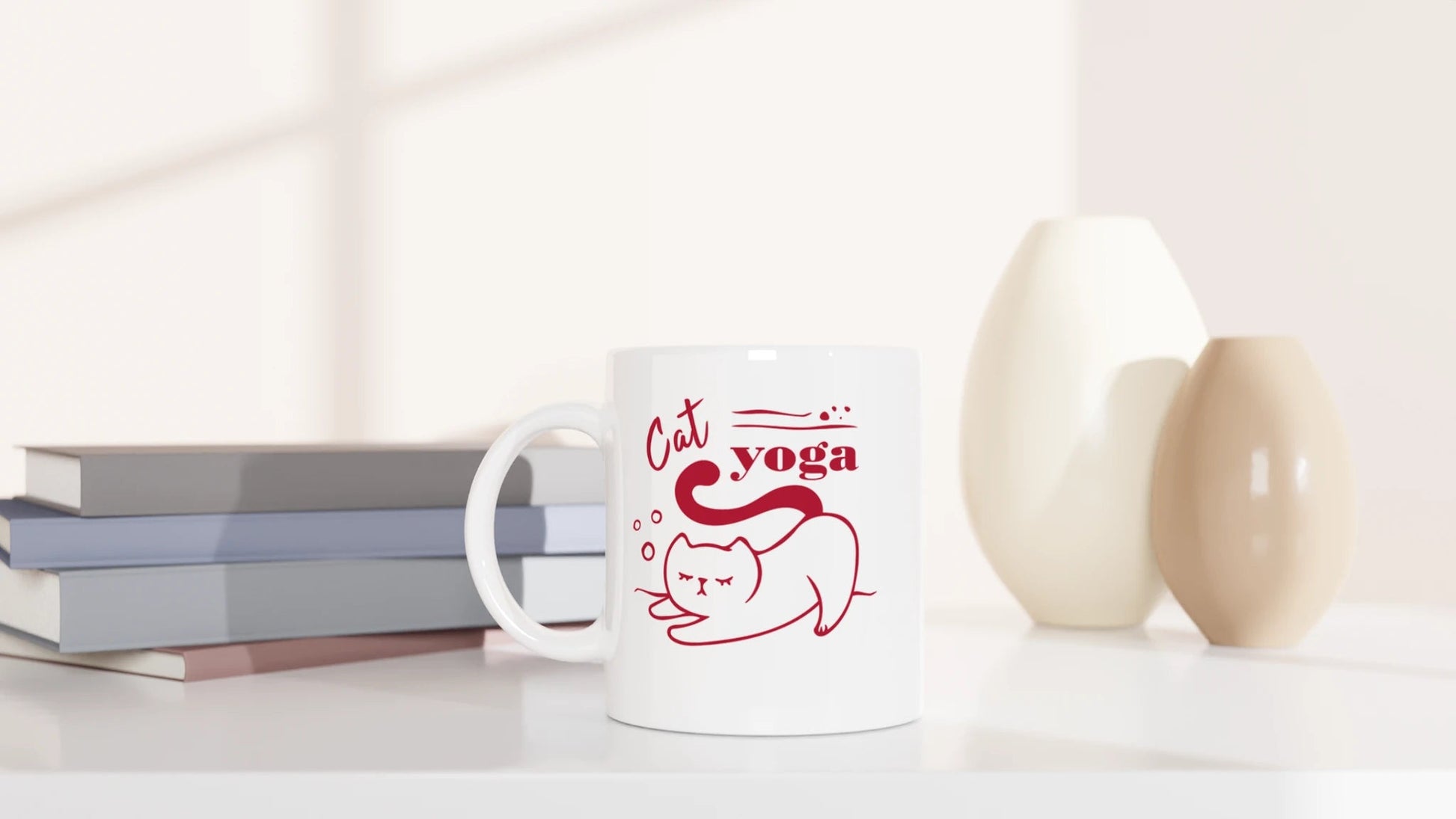 Tasse 325ml - Cat Yoga - Katze