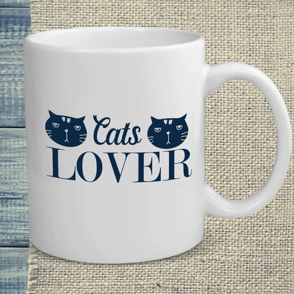 Tasse 325ml - Cats Lover - Katze