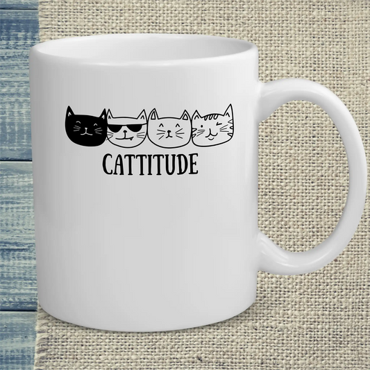 Tasse 325ml - Cattitude - Katze