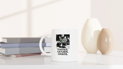 Tasse 325ml - Chaos - Katze & Kaffee