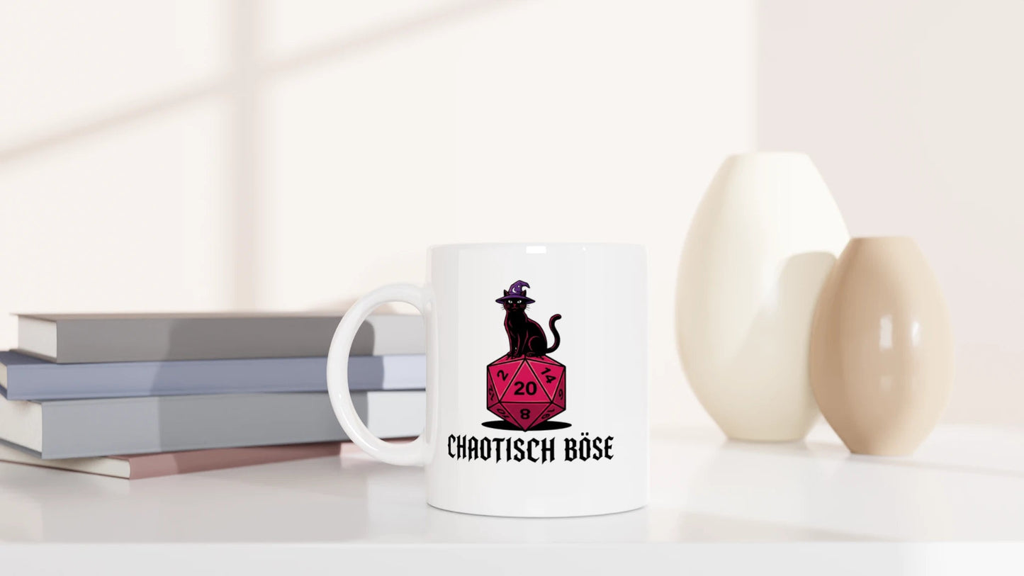 Tasse 325ml - Chaotisch Böse - Katze