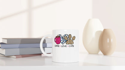 Tasse 325ml - Coffee - Love - Cats - Katze & Kaffee