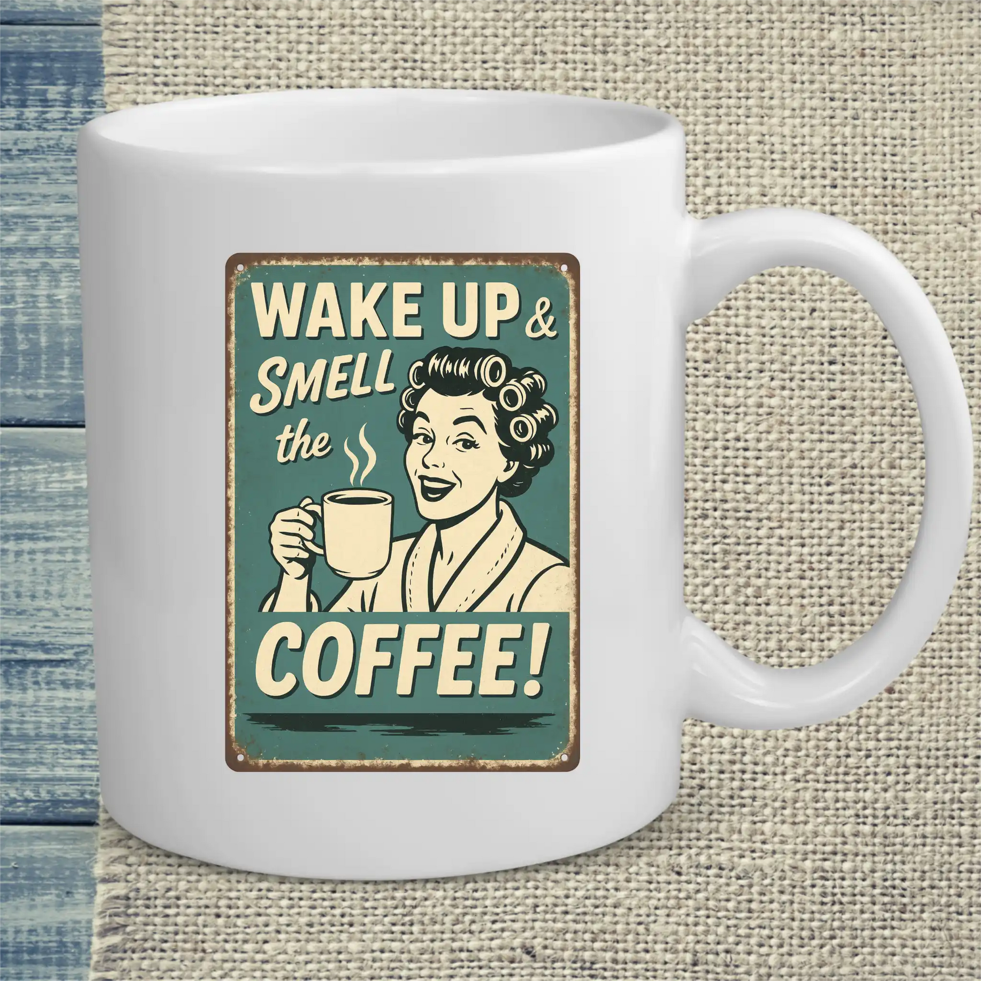 Tasse 325ml - Coffee - You can sleep when you're dead - Kaffee, Retro