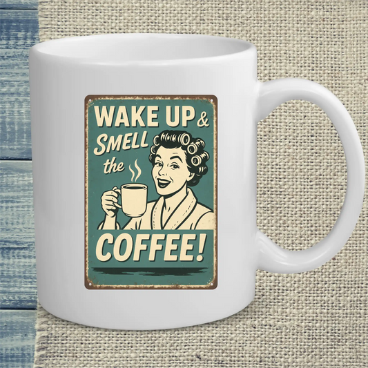 Tasse 325ml - Coffee - You can sleep when you're dead - Kaffee, Retro