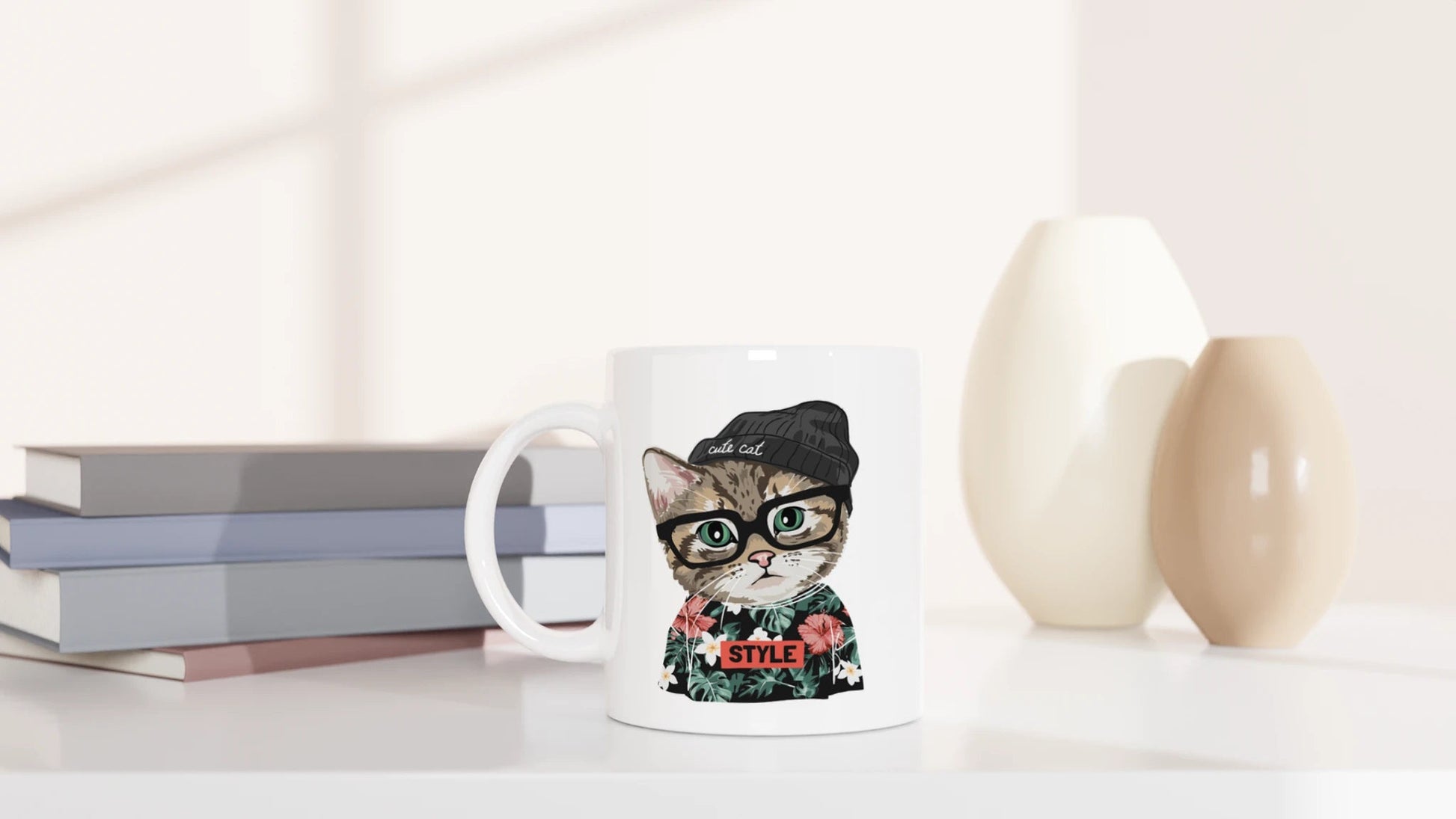 Tasse 325ml - Cute Cat Style - Katze