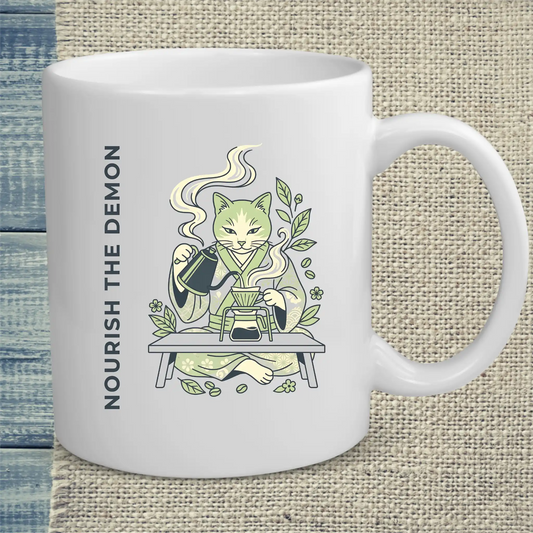 Tasse 325ml - Demon - Katze & Kaffee