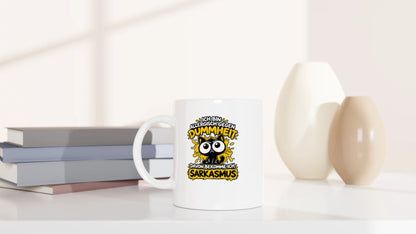 Tasse 325ml - Dummheit - Katze