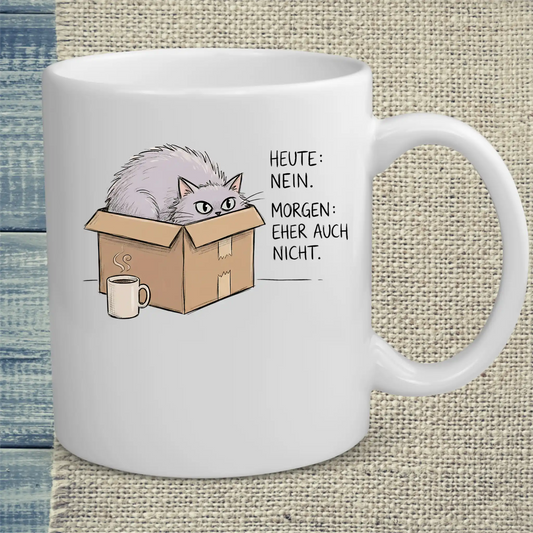Tasse 325ml - Eher auch nicht - Katze & Kaffee