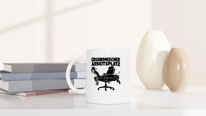 Tasse 325ml - Ergonomischer Arbeitsplatz - Katze