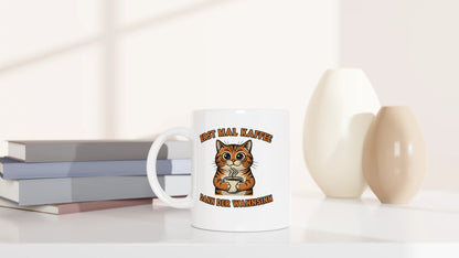 Tasse 325ml - Erst mal Kaffee - Katze & Kaffee