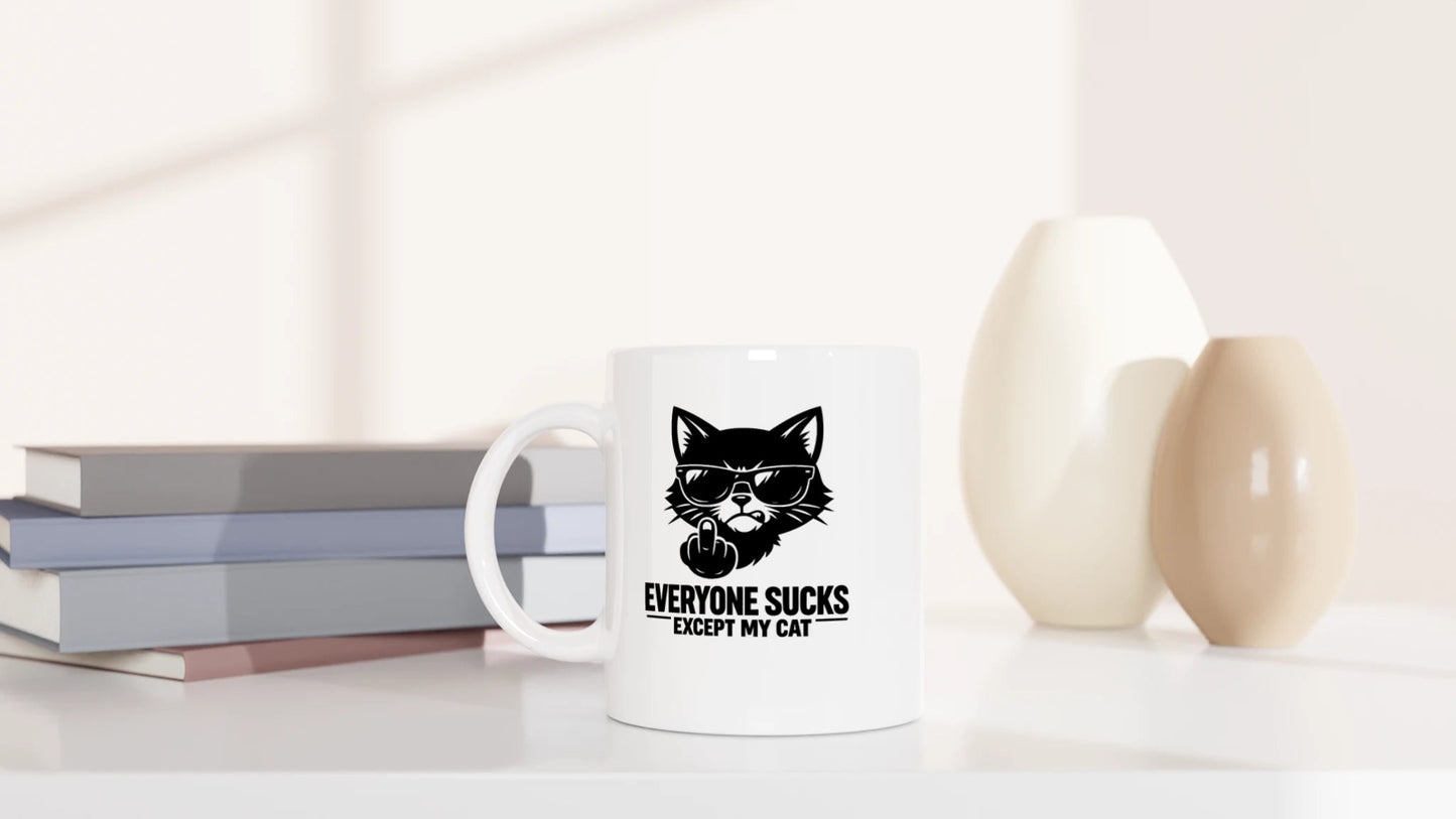 Tasse 325ml - EXCEPT MY CAT - Katze