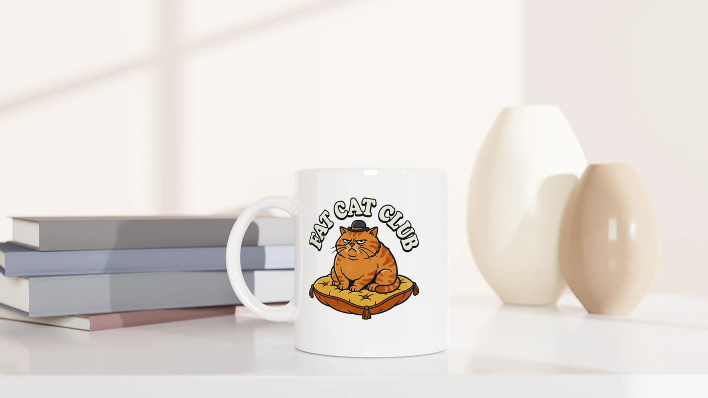 Tasse 325ml - Fat Cat Club - Katze