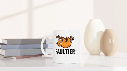 Tasse 325ml - Faultier - Katze & Kaffee