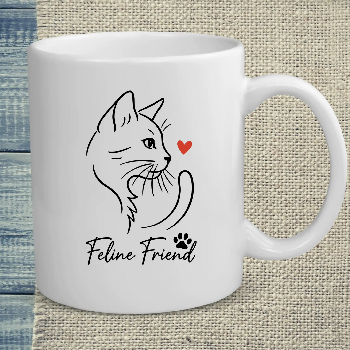 Tasse 325ml - Feline Friend - Katze