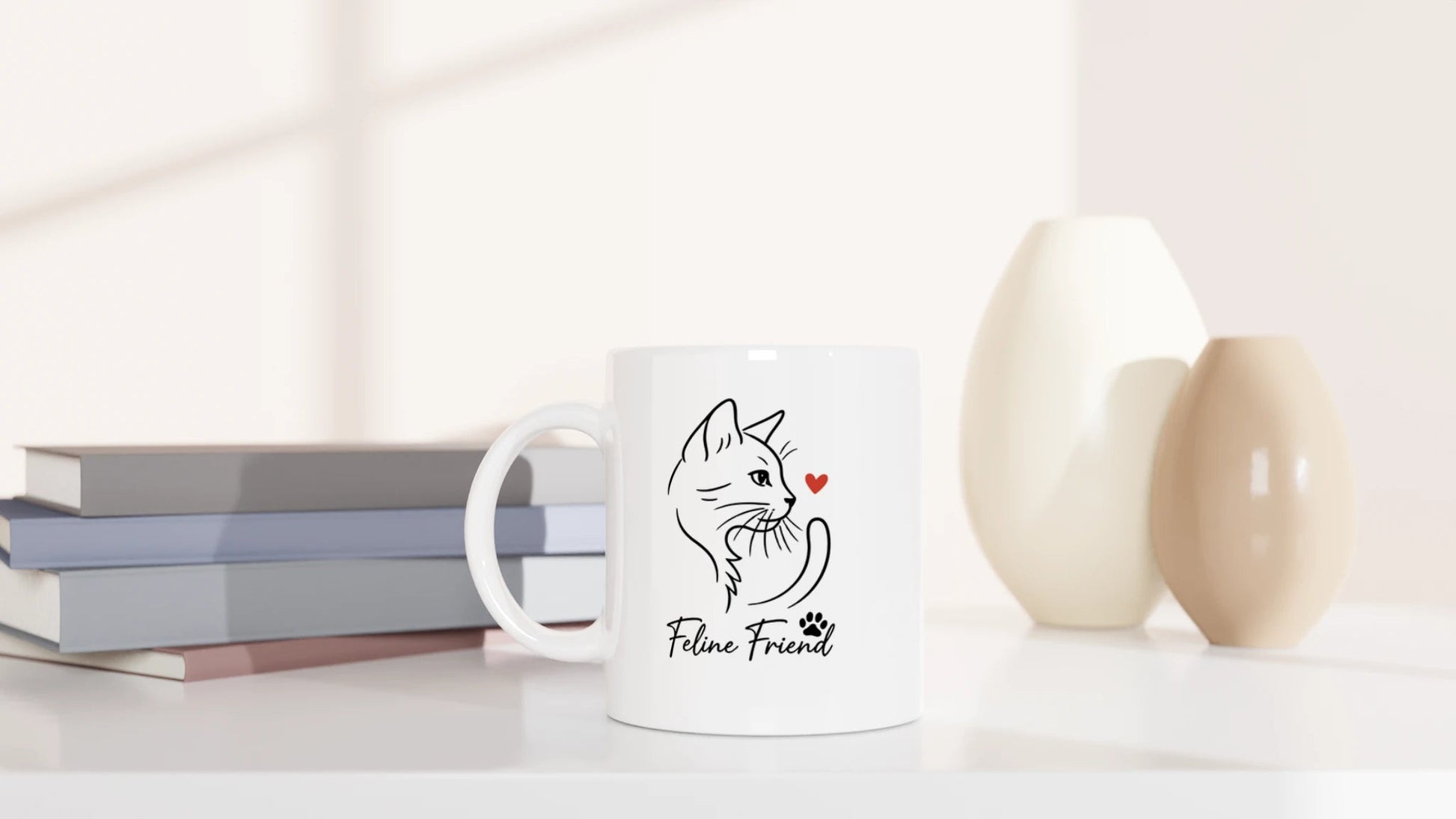 Tasse 325ml - Feline Friend - Katze