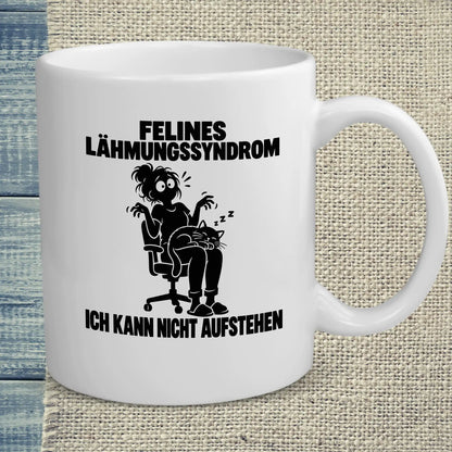 Tasse 325ml - FELINES LÄHMUNGSSYNDROM - Katze