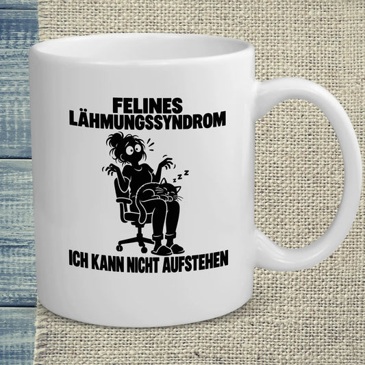 Tasse 325ml - FELINES LÄHMUNGSSYNDROM - Katze