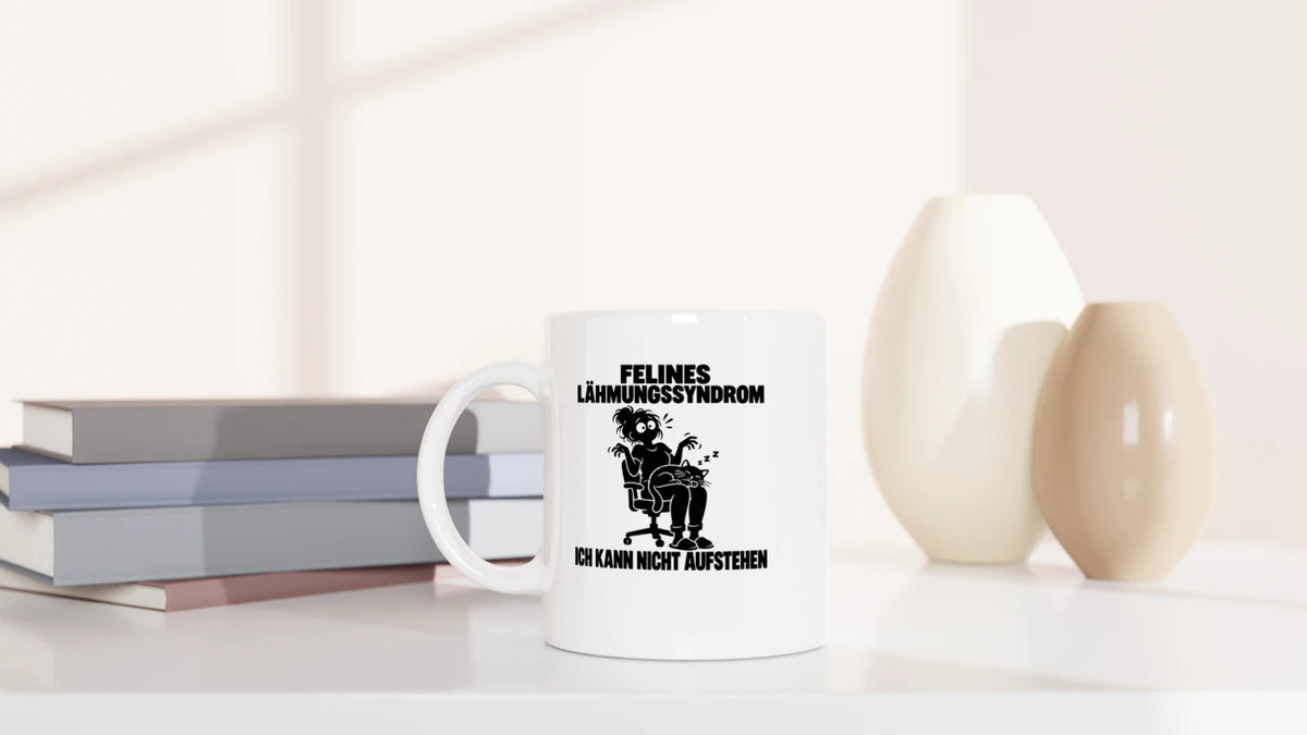 Tasse 325ml - FELINES LÄHMUNGSSYNDROM - Katze