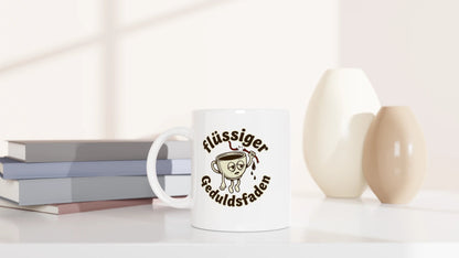 Tasse 325ml - Flüssiger Geduldsfaden - Kaffee