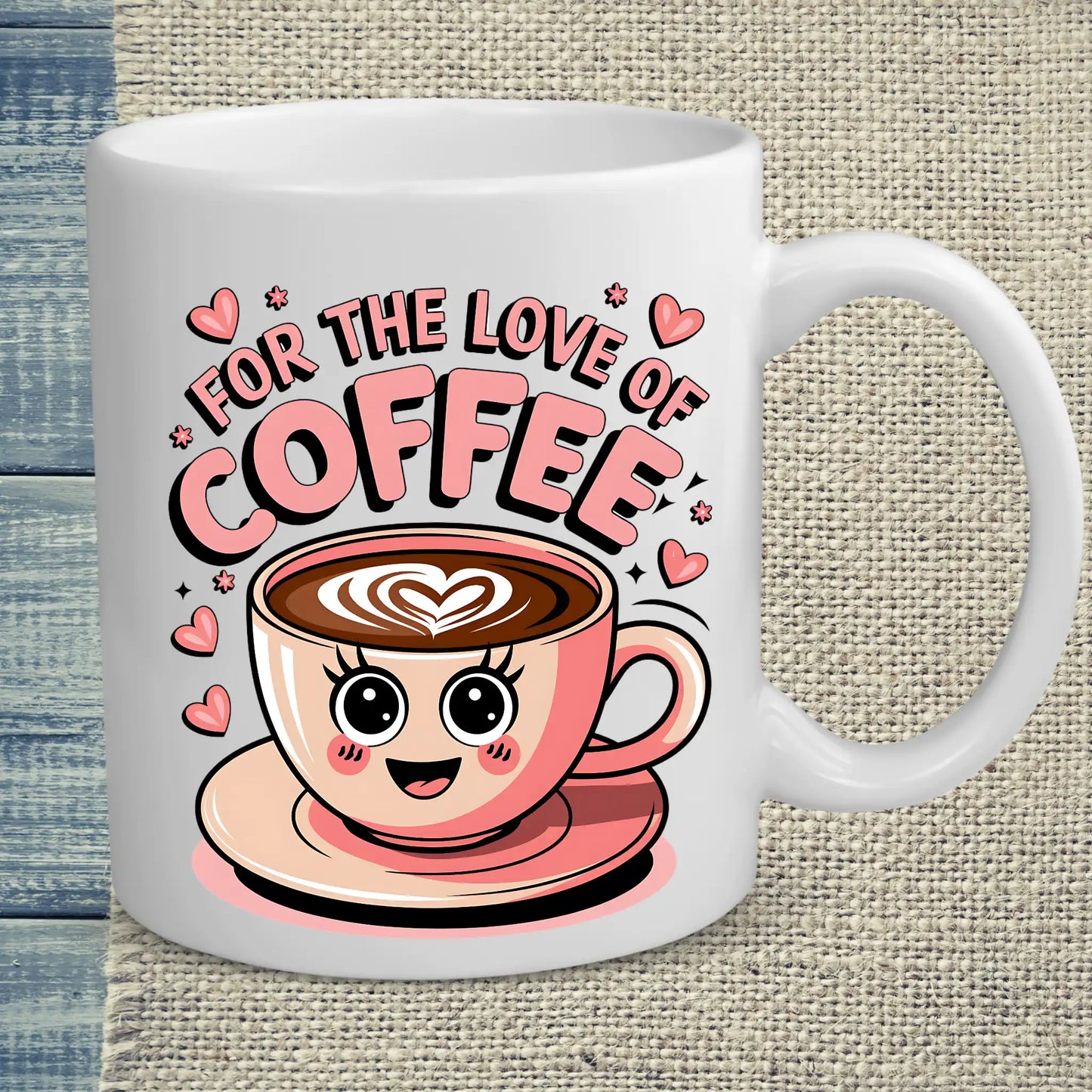 Tasse 325ml - For the love of coffee - Kaffee