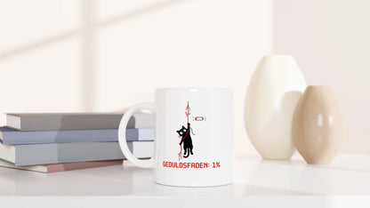 Tasse 325ml - Geduldsfaden: 1% - Katze