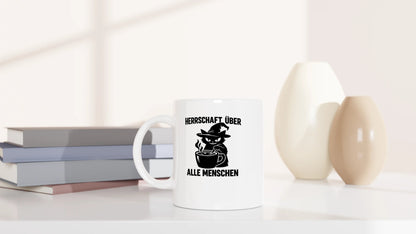 Tasse 325ml - Herrschaft - Katze, Halloween