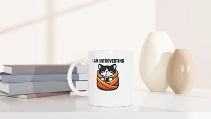 Tasse 325ml - i am introverting - Katze