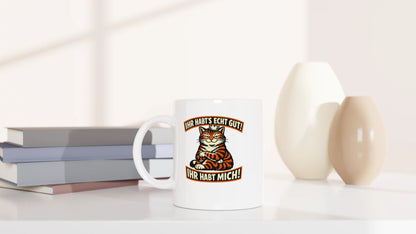 Tasse 325ml - Ihr habt mich - Katze