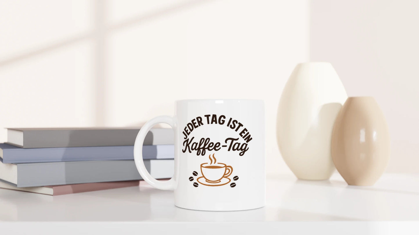 Tasse 325ml - Jeder Tag ist ein Kaffee-Tag - Kaffee