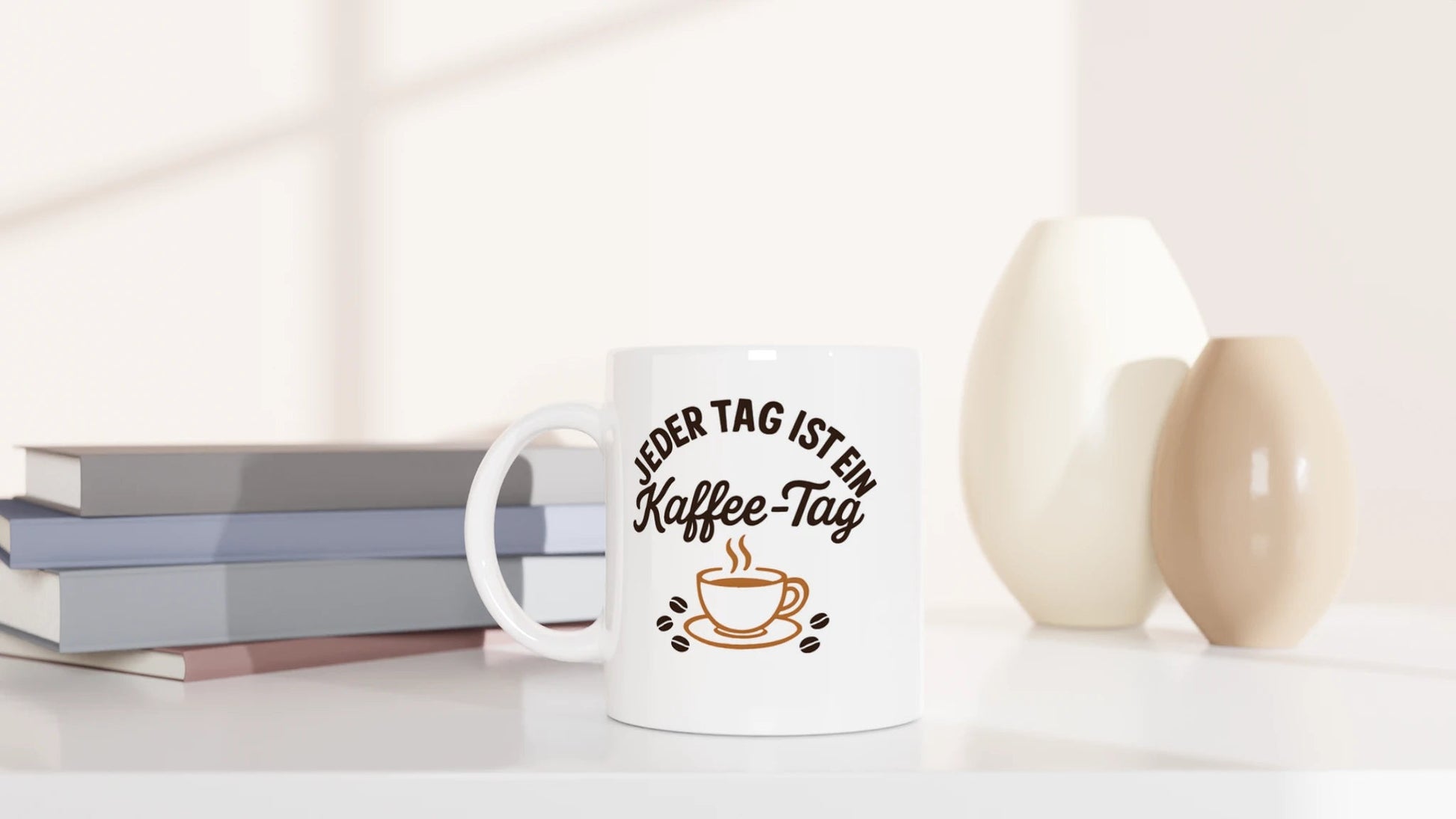 Tasse 325ml - Jeder Tag ist ein Kaffee-Tag - Kaffee