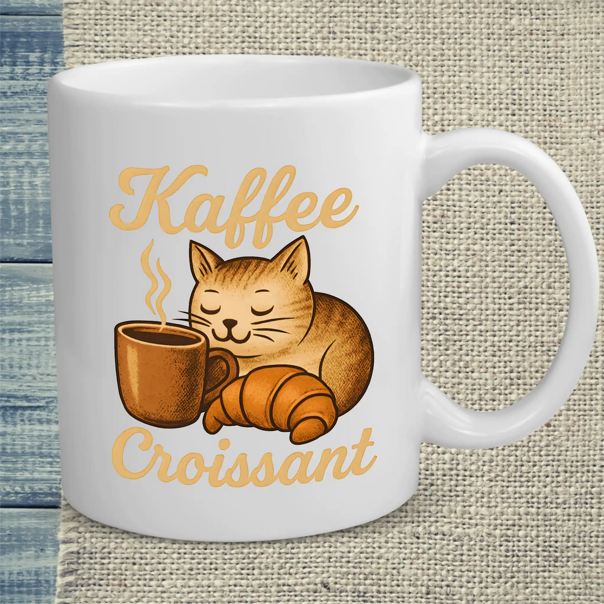 Tasse 325ml - Kaffee Croissant