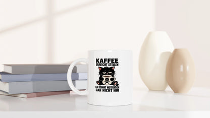 Tasse 325ml - Kaffee erreicht Stellen - Katze & Kaffee