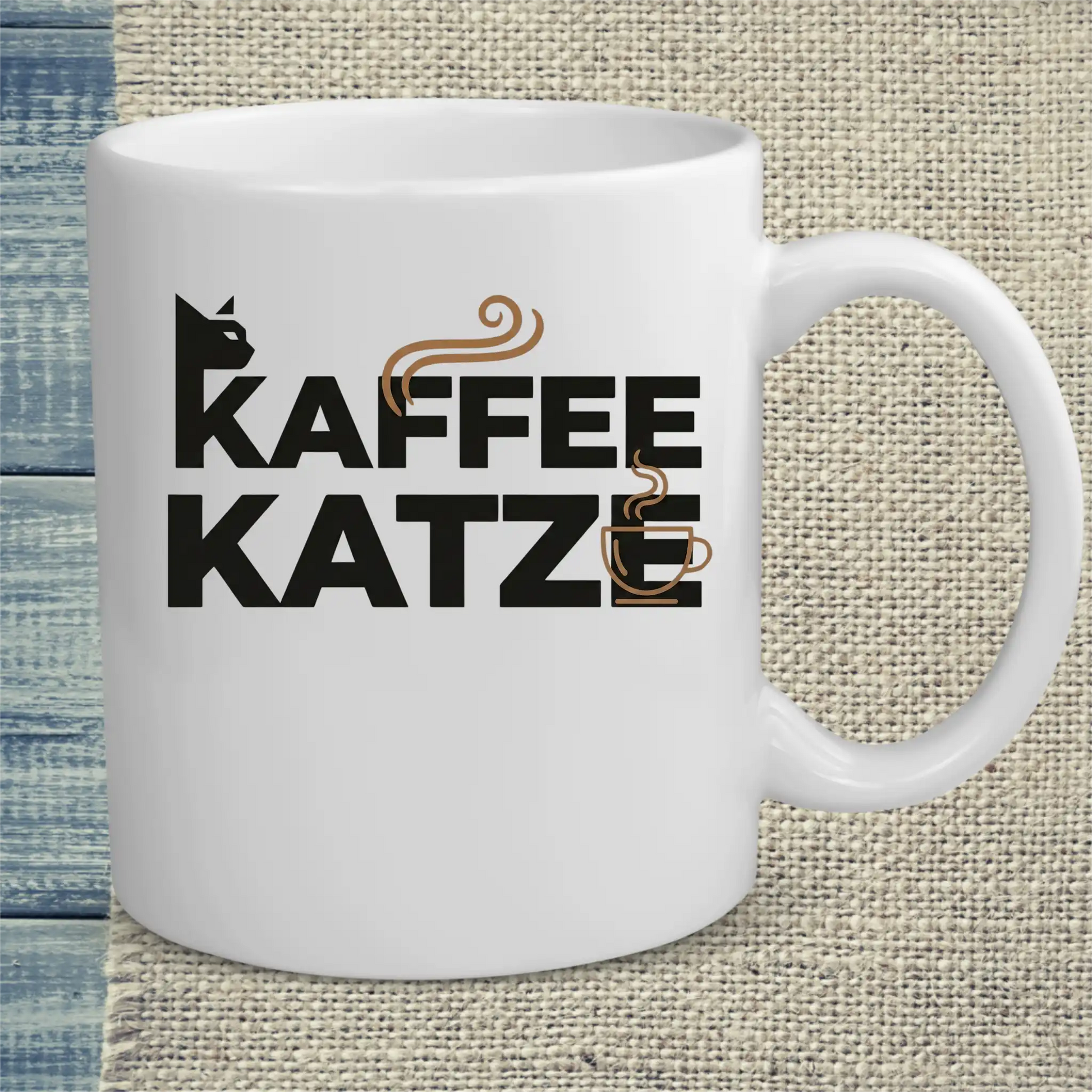 Tasse 325ml - Kaffee - Katze - Katze & Kaffee